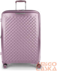Gabol lila polypropylén négy kerekű nagy bőrönd 125047025 queens