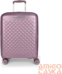 Gabol lila polypropylén négy kerekű kicsi bőrönd 125022025 queens