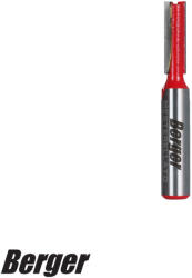 Berger 031402-0458 egyenes horonymaró, két lapkás keményfém, S8 - D6×H19 mm (031402-0458)