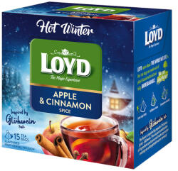 LOYD piramis HOT WINTER tea alma-fahéj (forralt bor) 45g