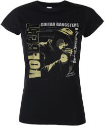 HYBRIS тениска дамска Volbeat - Guitar Gangsters - Black - HYBRIS - WMX-5-VB007-H42-6-BK