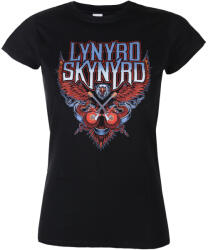 HYBRIS тениска дамска Lynyrd Skynyrd - Eagle - Black - HYBRIS - PA-5-LYSKY005-41297-BK