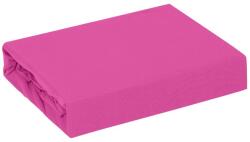 Takoy Jersey pamut gumis lepedő 140x200x30 cm amarant 140 g/m2 ADELA