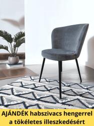 ForgoszekHuzat. hu (Dircom Kft. ) Székhuzat JYSK RISSKOV étkezőszékre (sötétszürke)