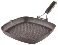 ILSA Italy Olasz grillserpenyő - Téglalap alakú steakgrill Dietigrill Marmorella 30x30 cm