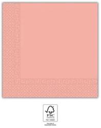  Rózsaszín Unicolour Pink szalvéta 20 db-os 33x33 cm FSC (PNN93049)