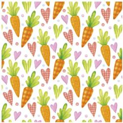  Húsvét Sweet Carrots szalvéta 20 db-os 33x33 cm (PKK765222) - sandori