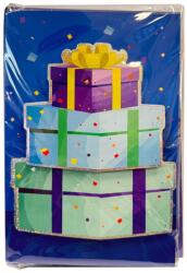  Ajándék Blue 3D üdvözlőkártya (CCG097714A) - sandori