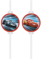  Disney Verdák Victory Is Mine papír szívószál, 4 db-os szett FSC (PNN97293) - sandori