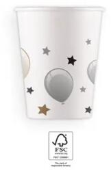  Happy Birthday Milestone papír pohár 8 db-os 200 ml FSC (PNN93912) - sandori