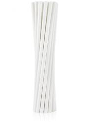  Fehér White papír szívószál 12 db-os (MLG125887) - sandori