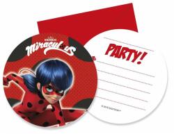  Katicabogár és Fekete macska kalandjai Hero meghívó 6 db-os (PNN91351)