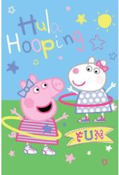  Peppa malac Hula Hooping polár takaró 100x150cm (JFK034383) - sandori