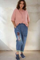 ROH Casual denim jeans with embroidered motifs, Roh TR545