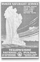  PontPöttyöző - Vintage Yellowstone Méret: 40x60cm, Keretezés: Kartonlemezen, Szín: Zöld