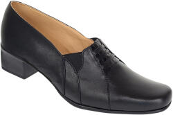 MV Ciucaleti Pantofi dama casual din piele naturala de culoare neagra MVSP4N, marimea 37