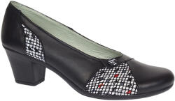 MV Ciucaleti Pantofi dama casual din piele naturala negru color P33XN, marimea 35