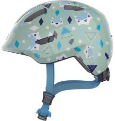ABUS kerékpáros gyerek sisak Smiley 3.0, In-Mold, green nordic, M (50-55 cm)
