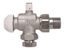 HERZ termosztatikus felső radiátor szelep légtelenítővel, axiál sarok, 1/2 (HERZ-1772892)