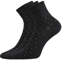 Lonka zokni Fiona fekete 3 pár 39-42 115153 (115153)