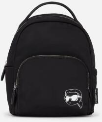 KARL LAGERFELD hátizsák fekete, női, kis, sima, A2W30180 - fekete Univerzális méret