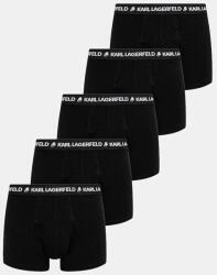 Karl Lagerfeld boxeralsó 5 db - fekete M