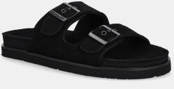 Gant papucs velúrból Fairfo fekete, 30631863. G00 - fekete Férfi 42