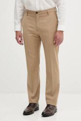 Liu Jo nadrág gyapjú keverékből bézs, testhezálló, QA5085 T3991 - bézs 52