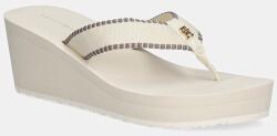 Tommy Hilfiger flip-flop WEDGE BEACH SANDAL bézs, éksarkú, FW0FW08738 - bézs Női 39