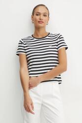 Karl Lagerfeld pamut póló - fekete XS - answear - 22 990 Ft