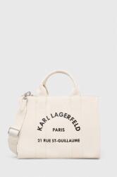 Karl Lagerfeld kézitáska - bézs Univerzális méret - answear - 35 890 Ft