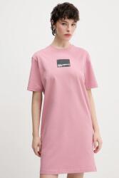 Karl Lagerfeld Jeans pamut ruha - rózsaszín S - answear - 26 990 Ft