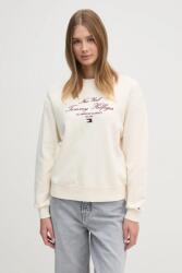 Tommy Hilfiger felső bézs, női, nyomott mintás, WW0WW43844 - bézs S