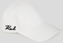 Karl Lagerfeld pamut baseball sapka - fehér Univerzális méret - answear - 19 390 Ft
