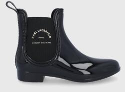 Karl Lagerfeld gumicsizma fekete, női - fekete Női 37