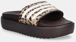 adidas papucs Adilette Platform barna, platformos, JR9234 - barna Női 37