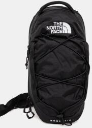 The North Face hátizsák Borealis Sling 6L fekete, kis, nyomott mintás, NF0A52UP53R1 - fekete Univerzális méret