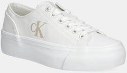 Calvin Klein sportcipő VULC FLATFORM LOW CV MG fehér, női, YW0YW01763 - fehér Női 41