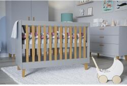 Kocot Kids KUBI gyermekágy 120 x 60 cm - szürke