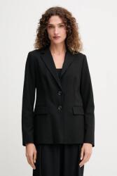 United Colors of Benetton zakó fekete, sima, egysoros gombolású, 2L4HDW02W - fekete 36