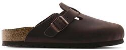 Birkenstock bőr papucs Boston SFB barna, férfi, 159711 - barna Férfi 43
