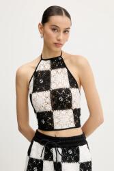 Karl Lagerfeld Jeans top - fekete S - answear - 23 990 Ft