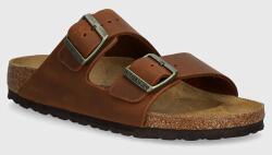 Birkenstock bőr papucs Arizona - barna Női 36