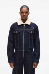 Karl Lagerfeld pamut farmerdzseki - sötétkék XS