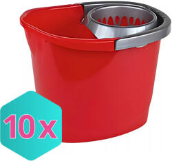 BT Ovális Vödör 13 Liter + Csavaró (Kék vagy Piros színben) KARTON - 10 db (K8013656001330)