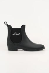 Karl Lagerfeld gumicsizma KALOSH II fekete, KL94775 - fekete Női 37 - answear - 31 990 Ft