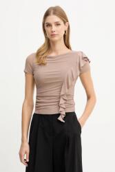 GUESS felső VERDIANA - barna XS