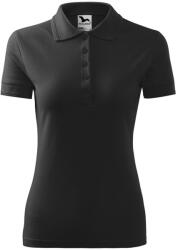 MALFINI Tricou damă Pique Polo - Antracit prespălat | L (2102015)