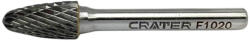 CRATER Turbómaró Kem. Fém Csúcsos F-Tip10X20X6mm Bliszteres Kerek Orrú (322N191-10)