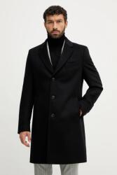 HUGO BOSS gyapjúkabát fekete, 50549187 - fekete 50